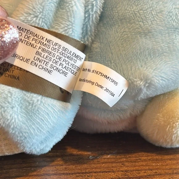 First & Main Sweet Baby Huggums No 2263 Plush Baby Rattle Stuffed animal Lovey - Picture 10 of 10